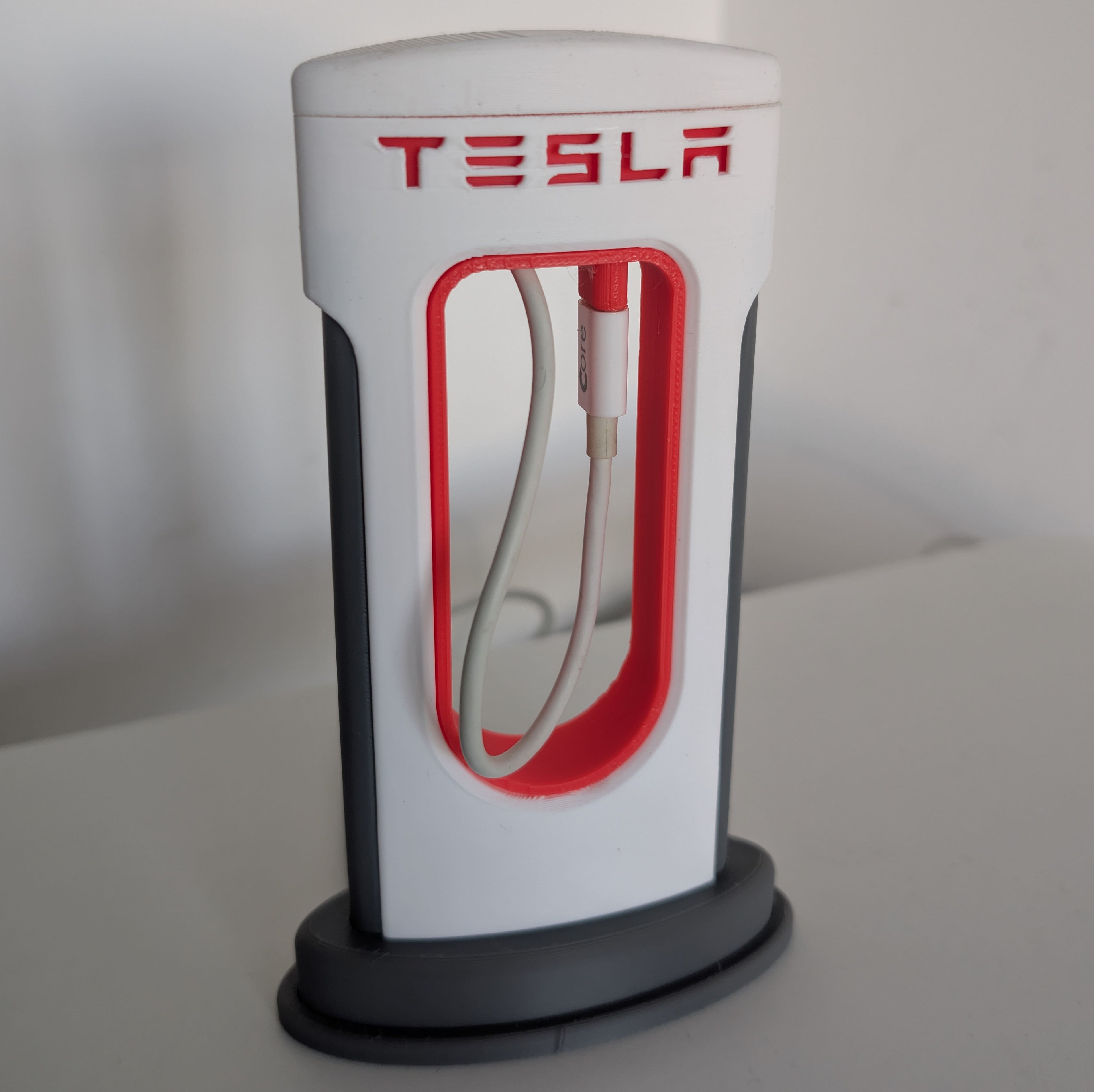 Tesla Supercharger Mobile Phone Charger