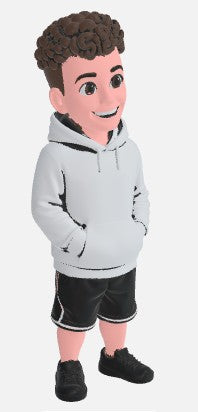 Custom 3D Printed Action Figure